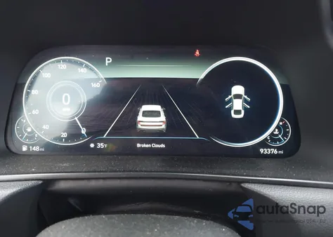 2020 Hyundai Sonata Sel z USA, uszkodzony, nr VIN 5NPEF4JAXLH000632